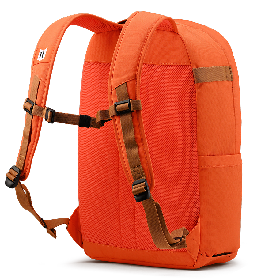 Ritual Covert hockey backpack orange with brown straps