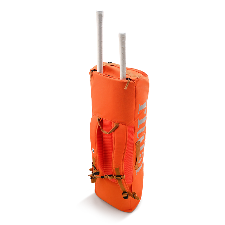 Ritual hockey orange combo stick bag with handles on a white background