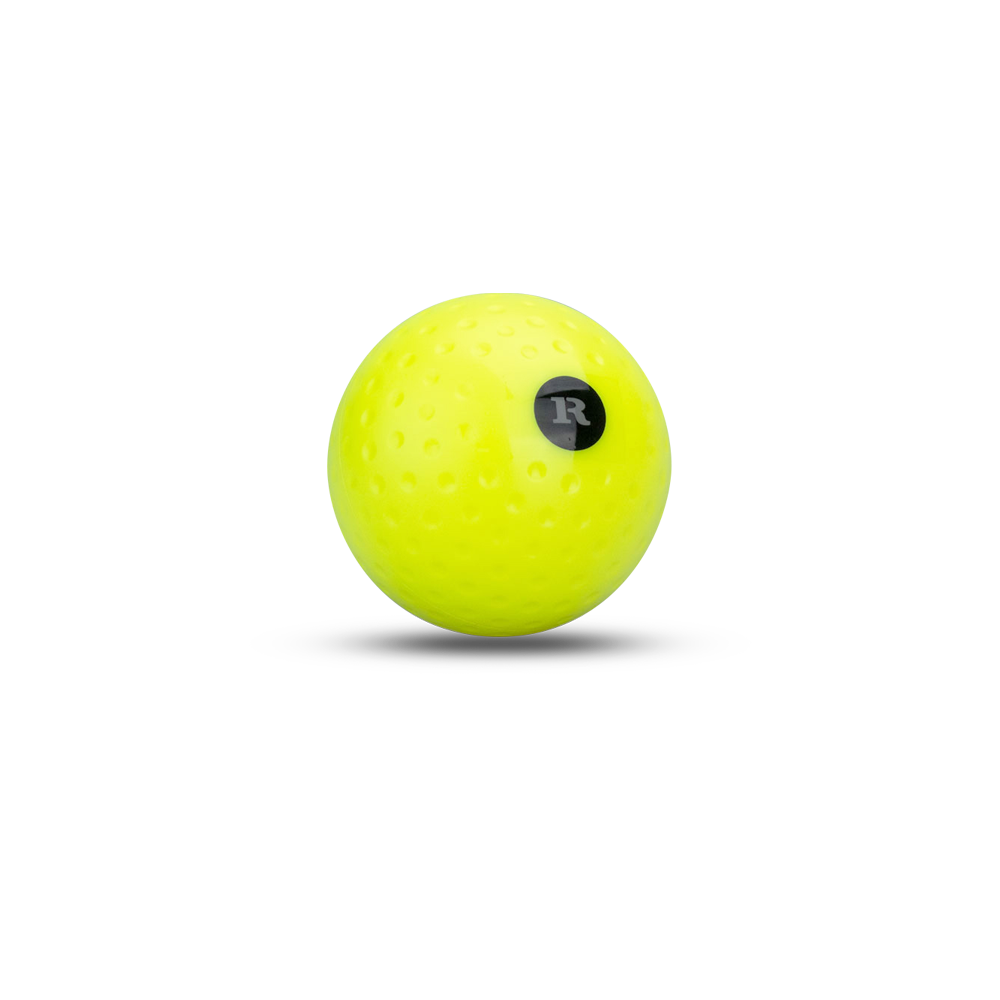 ritual field hockey elite dimple ball yellow